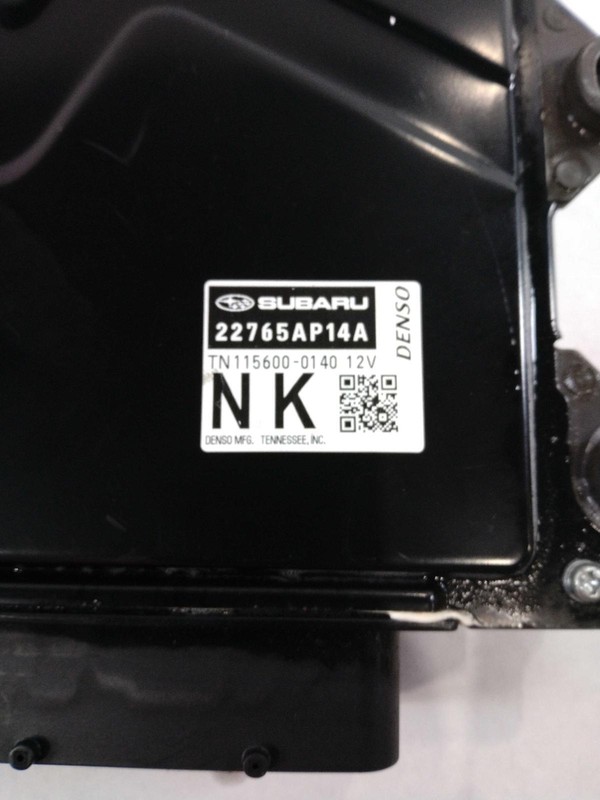 2020 Subaru Impreza Engine Control Module ECM OEM 22765AP14A Black 63K Miles