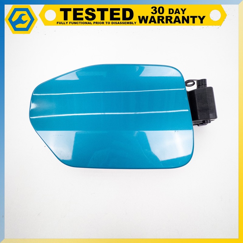 16-18 Toyota Prius Prime FUEL FILLER DOOR LID GAS TANK COVER Blue 791 OEM