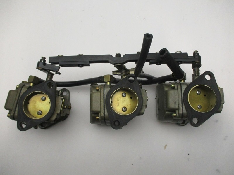 3301-9012A33 9012A34 9012A35Mercury Mariner Outboard 80 HP Carburetor Set