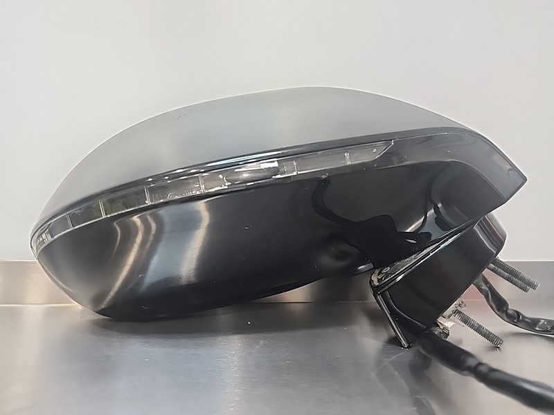 12-15 Audi A7 Passenger Right POWER Mirror W/O Blind Spot OEM NO Glass RH