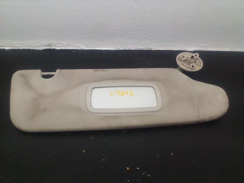 11-20 Dodge Caravan Right Passenger Sun Visor Gray OEM 1JE881DAAA