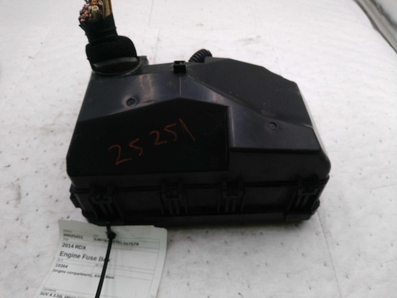 2014 Acura RDX OEM Fuse Box 3.5L White 231K Miles Warranty NJ25-25251-639416