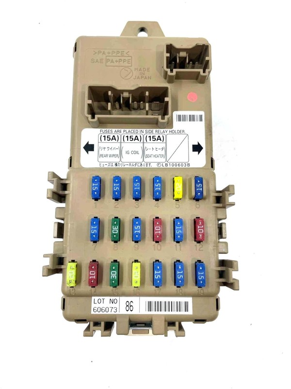 2007 Subaru Forester Under Dash Mounted Cabin Fuse Box LB100603B OEM