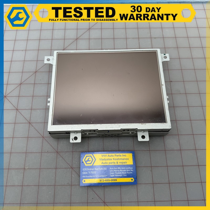 14-16 MASERATI GHIBLI DASH DASHBOARD CENTER DISPLAY SCREEN MONITOROEM
