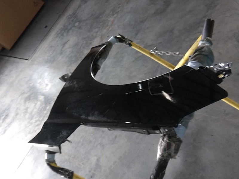 2020 Nissan Altima Left Fender Black Used Small Dent OEM 677363 4DR SED