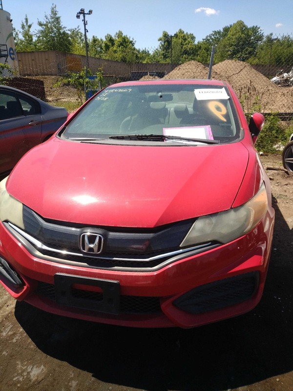 2015 Honda Civic Frame Crossmember Red OEM 1.8L 132K Miles Warranty