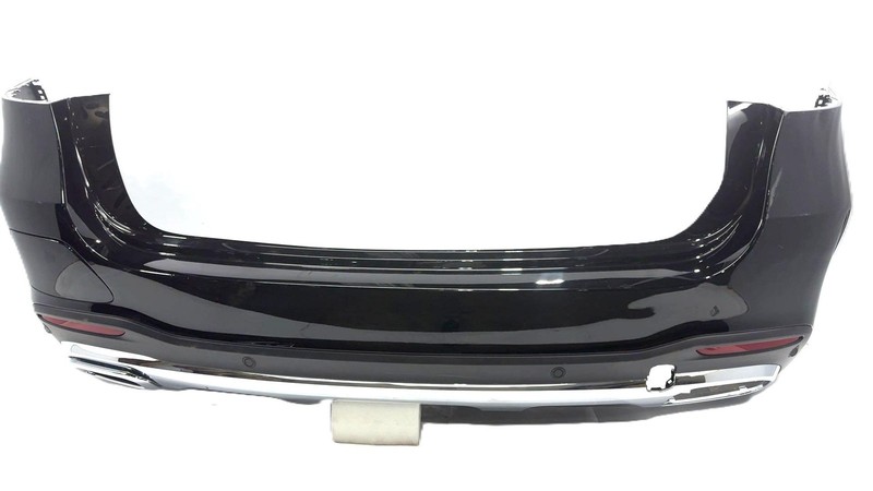 2021 Mercedes GLE Hybrid Plug In Rear Bumper Assembly Black W/ Sensors Gouge OEM