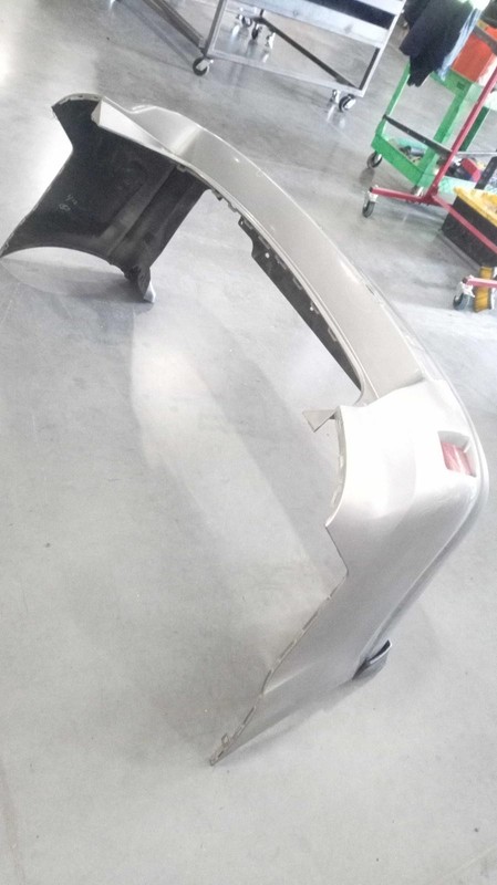 2011 Subaru Legacy Silver Rear Bumper Assembly OEM Used, Scratches 84K Miles
