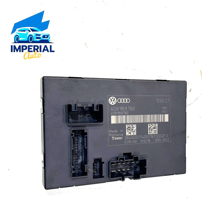 2012 - 2018 AUDI A6 FRONT LEFT OR RIGHT SEAT MEMORY CONTROL MODULE UNIT OEM 1PCS