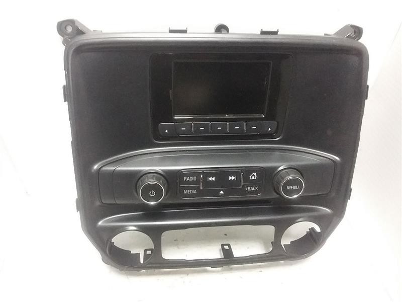 Radio Control Panel And Display Screen Fits 14-15 SILVERADO 1500 PICKUP 23176300