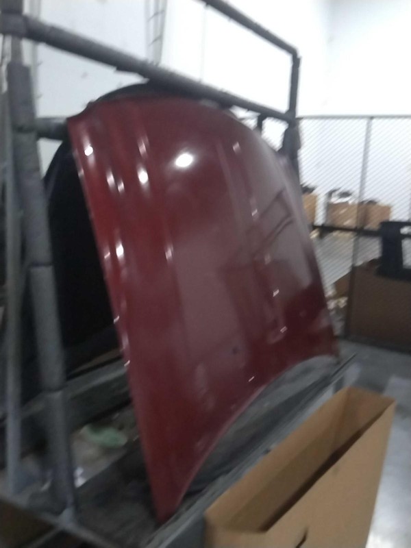 2007 Jeep Grand Cherokee Hood Panel OEM Red 4DR SUV 136K Miles NJ25-26967-686073