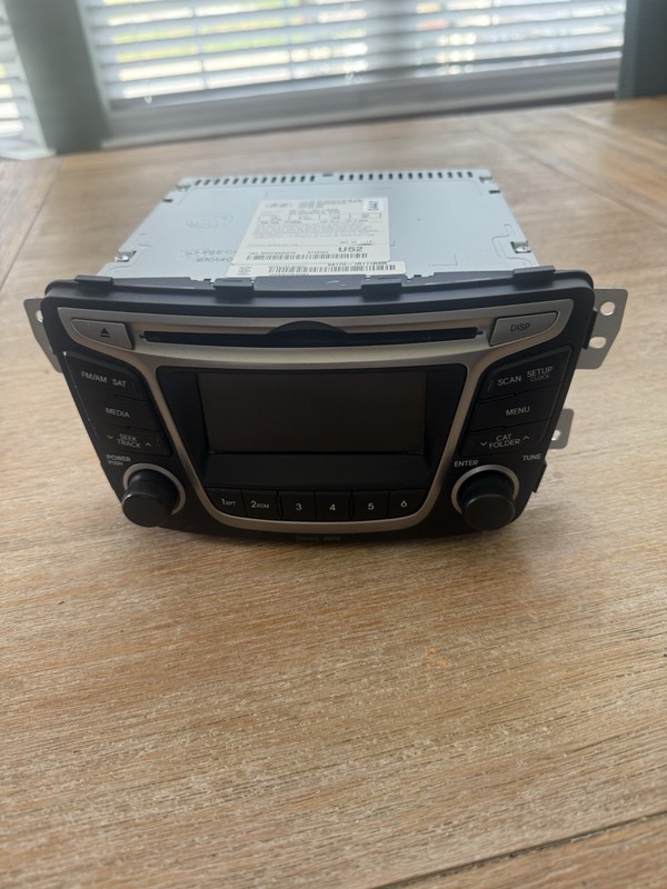 15-17 Hyundai Accent Radio Cd SAT Media Player RADIO RECEIVER 96170-1R111RDR