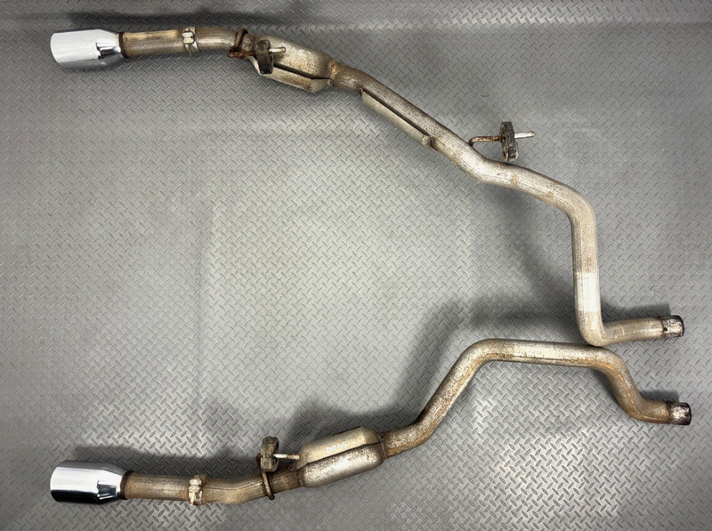 ✅ 2009-24 RAM 1500 Class 5.7L HEMI OEM EXHAUST RESONATOR PIPE TUBE LH & RH w/Tip