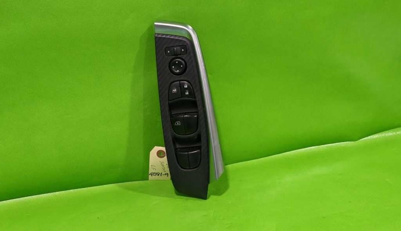 20-25 SENTRA DRIVER MASTER WINDOW MIRROR LOCK SWITCH W/BEZEL OEM 4581-9