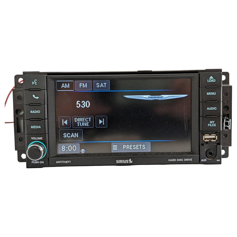 2007-2014 Jeep Chrysler Dodge MyGIG Low RBZ Radio UConnect CD DVD Player