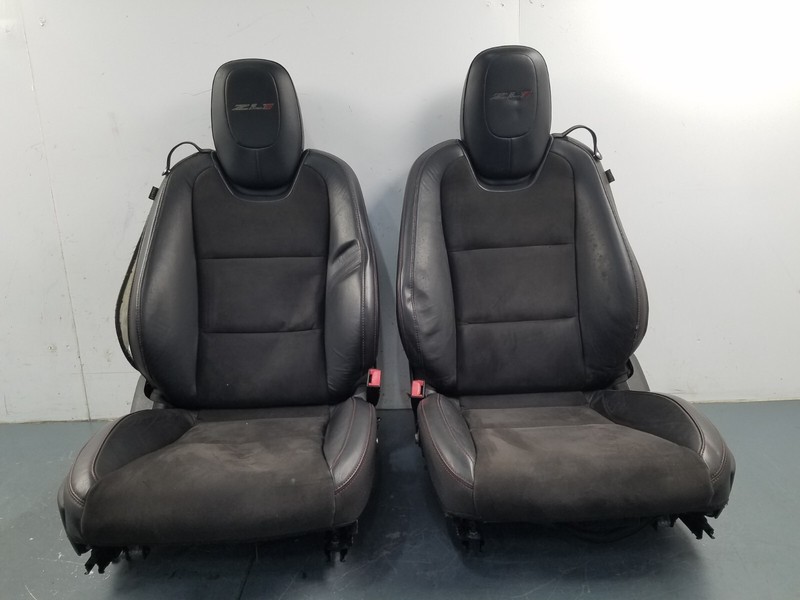 2013 Camaro ZL1 Front Power Heated Seat Set #7932 O2