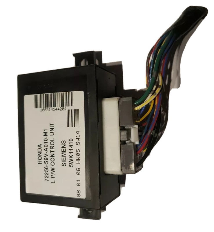 03-08HONDA PILOT DRIVER SIDE DOOR CONTROL MODULE 72256-S9V-A010-M1 P/W UNIT