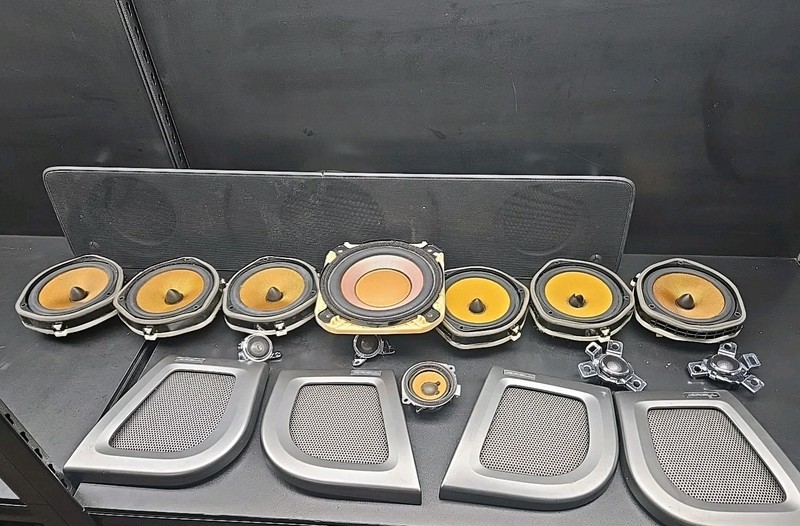 ACURA RLX 14-15 OEM KRELL AMPLIFIER SPEAKERS TWEETERS AUDIO PANEL COVER SET