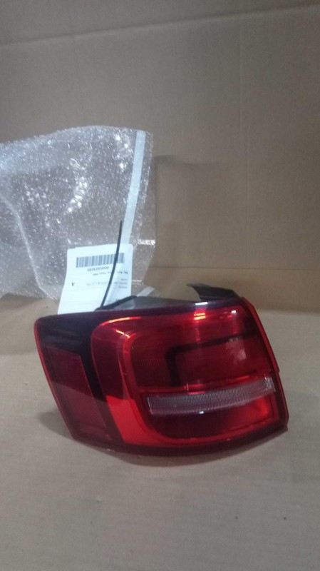 2015 Volkswagen Jetta Left Tail Light Assembly - Black - Used - 132K Miles