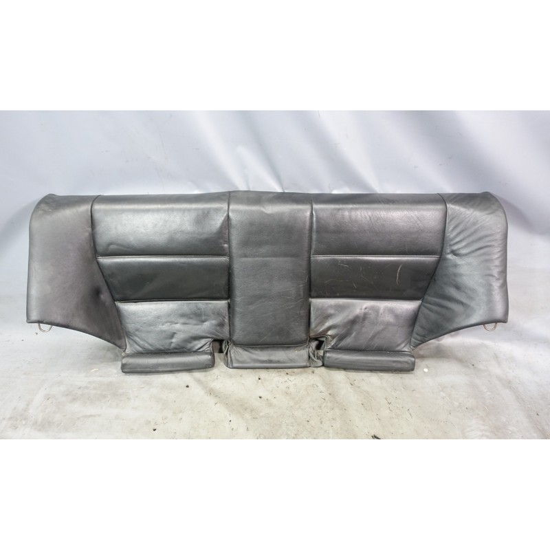BMW E46 3-Series 2dr Coupe Rear Seat Bottom Bench Black Leather 2000-2006 USED