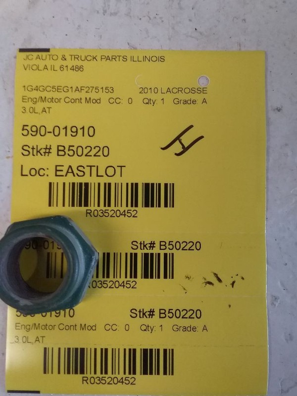 Engine ECM Electronic Control Module 3.6L ID 12616889 Fits 10-12 CTS 3520452