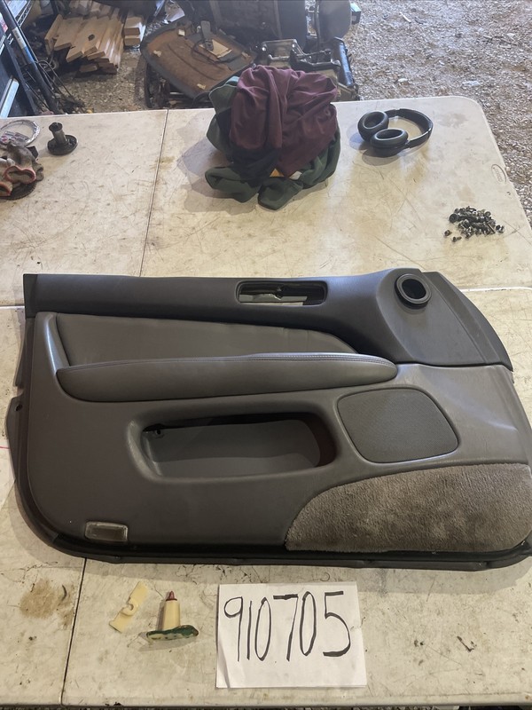 95-97 Lexus UCF20 LS400 Front Left Driver Side Interior Door Panel Gray OEM