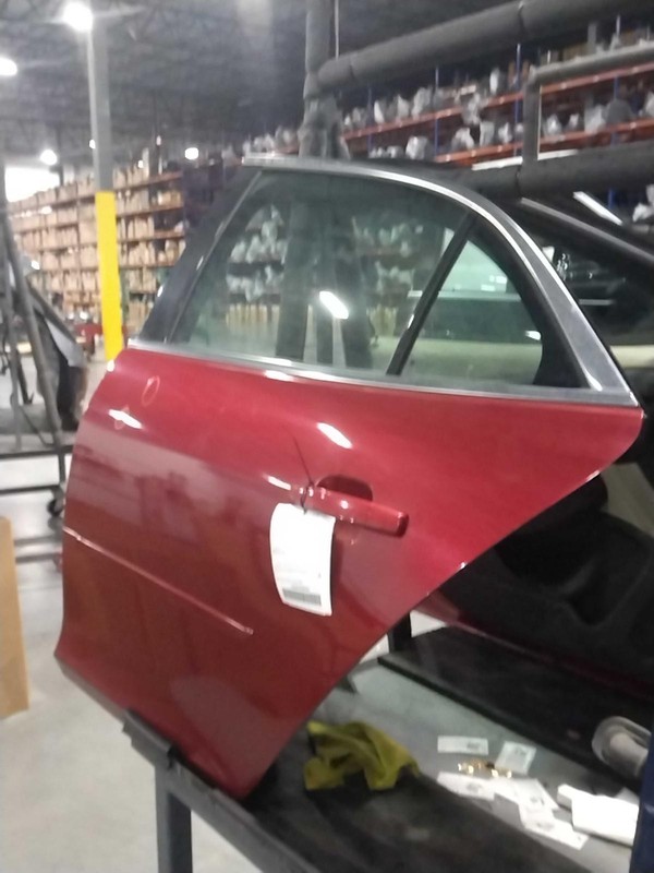 2014 Chevrolet Malibu Rear Left Door Red 535541 Used 135K Miles