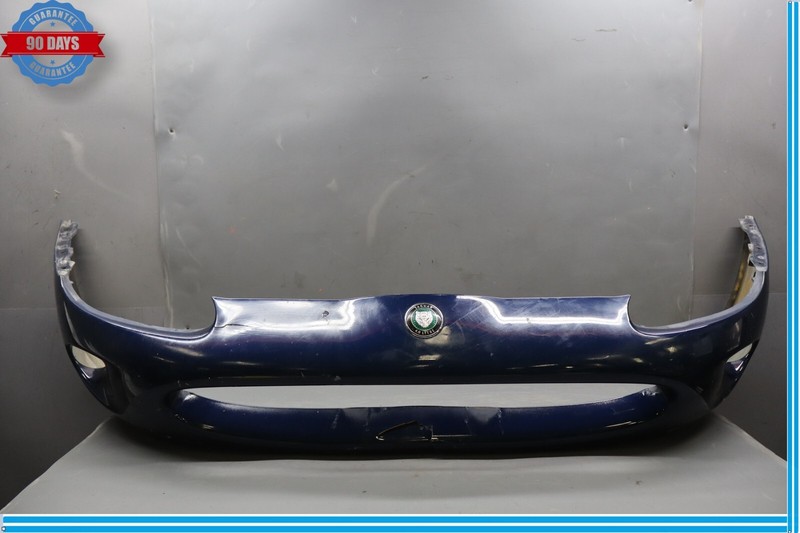 97-00 Jaguar X100 XK8 XKR Front Bumper Base Cover Panel Blue HJD6468AA Oem