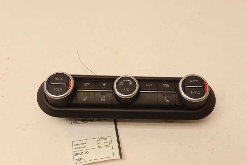 2017-2019 ALFA ROMEO GIULIA HVAC A/C HEATER CLIMATE CONTROL SWITCH PANEL OEM