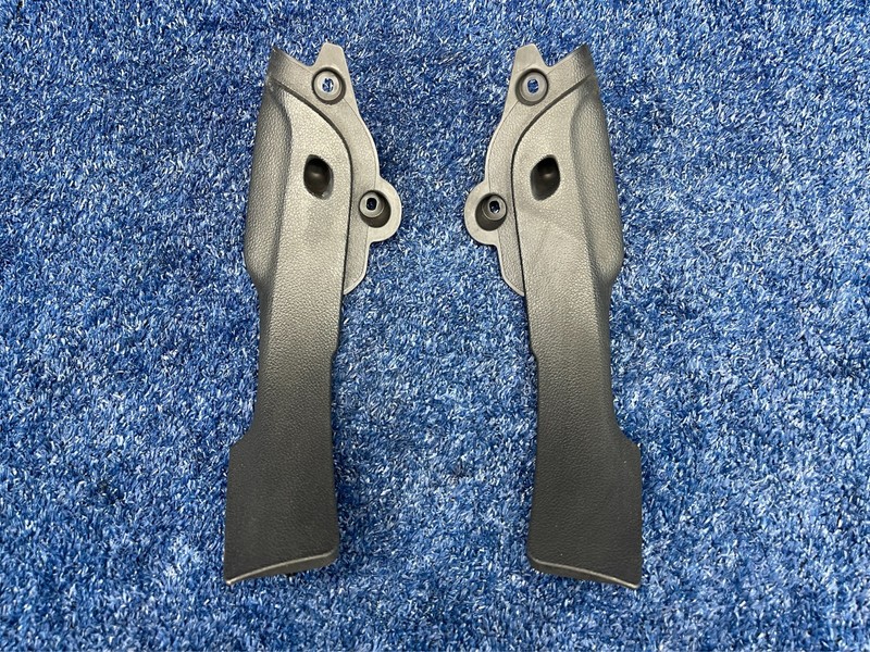 2016-2019 Buick Cascada Rear Seat Belt Upper Trim Cover RL RR Set Black OEM