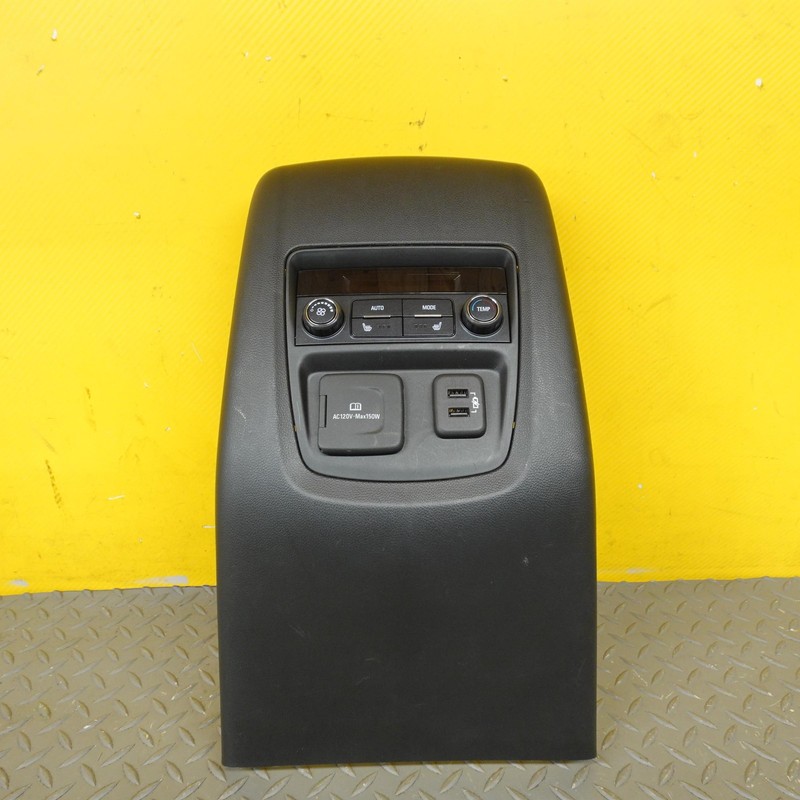 2018-2024 BUICK ENCLAVE REAR CENTER CONSOLE A/C HEATER CONTROL SWITCH COVER TRIM
