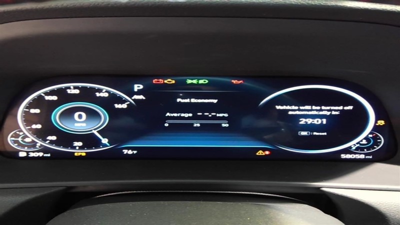 Speedometer Cluster Built US Market MPH Fits 20-21 SONATA 3576122