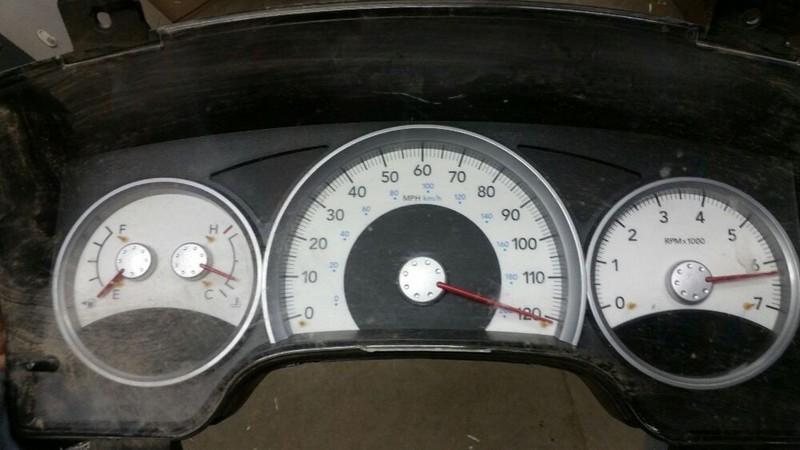 Speedometer Cluster MPH Silver Fits 06 DURANGO 87891