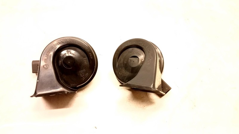 17-24 AUDI B9 S5 A5 S4 A4 HIGH LOW TONE HORN SET LEFT RIGHT OEM 012226