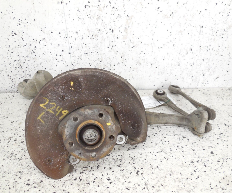 2009 2010 Audi A4 Quattro Front Spindle Knuckle Hub Control Arm Driver Left OEM