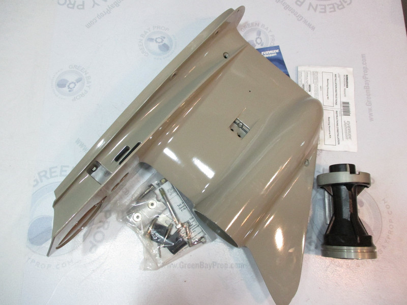 0438050 438050 OMC Cobra Evinrude Johnson Lower Unit Gear Case Housing V6 V8