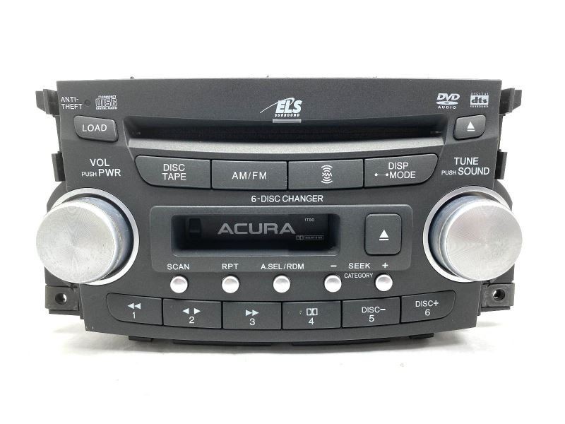 Radio Receiver AM-FM-Cassette-6 Disc CD DVD-Navigation 2004-2006 Acura TL 32689