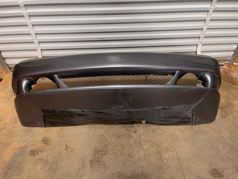 2005-2007 MASERATI COUPE GT REAR BUMPER COVER PANEL W/ CENTER GRILL GRILLE OEM