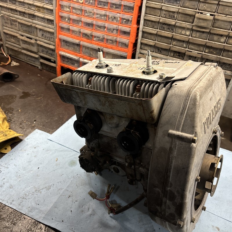 1979 Polaris Cobra 440 Vintage Snowmobile MotorEngine Runs Good.