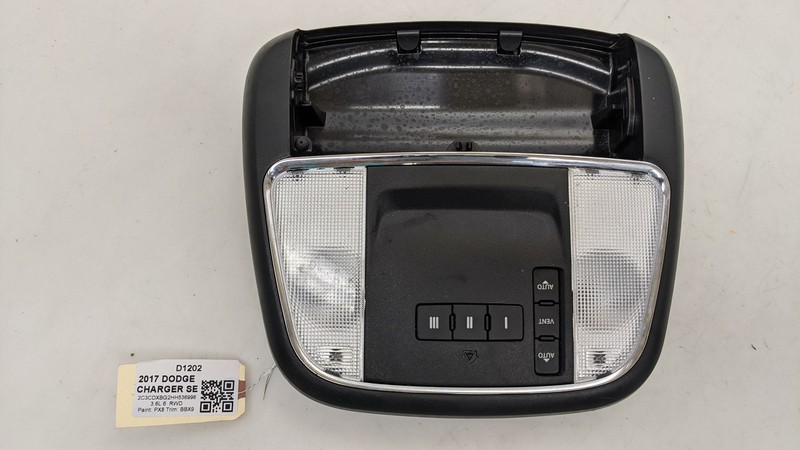 Front Overhead Console Dome Light Black 5PL42DX9AC 2017 Dodge Charger 2015-2020