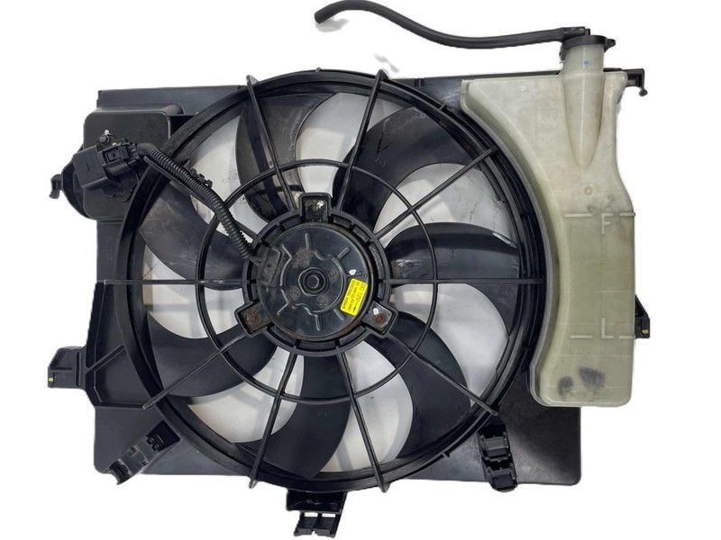2012-2014 Hyundai Veloster Electronic Cooling Fan Assembly W/ Reservoit No Turbo