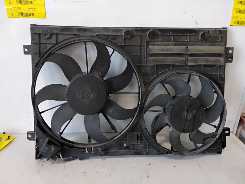 2008-2014 Volkswagen Jetta Radiator Fan Motor Fan Assembly VIN K Fits 2.0L Gas