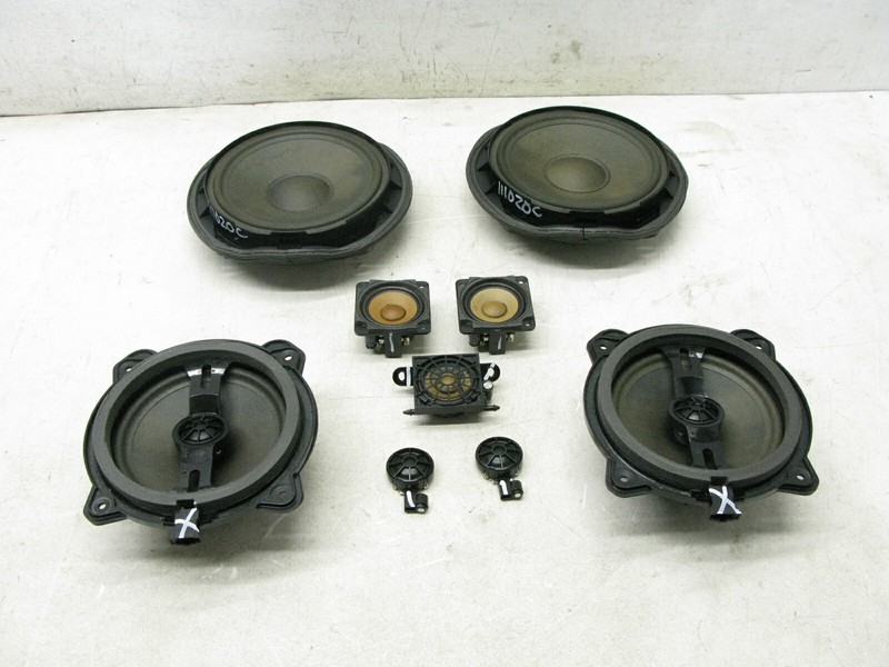 07-09 AUDI B7 A4 S4 CONVERTIBLE FRONT REAR LEFT RIGHT DOOR TWEETER SPEAKER 11102