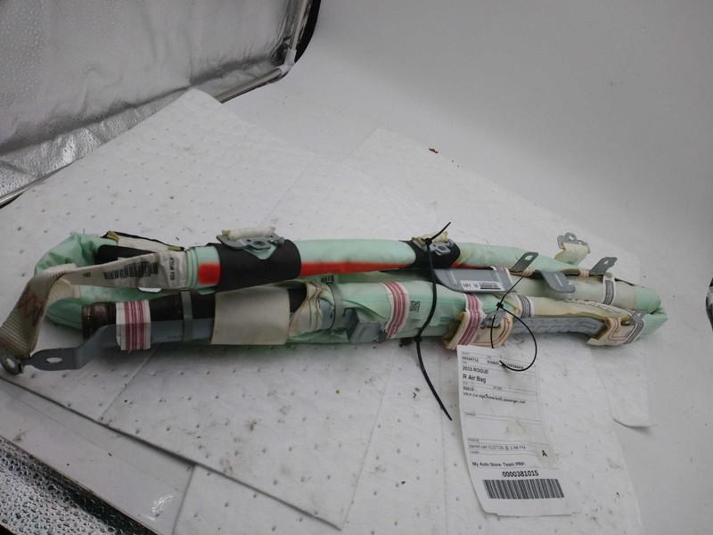 2015 Nissan Rogue Curtain Air Bag Grey Right Side 97K Miles OEM 281646