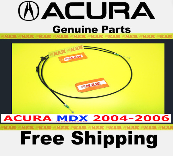 2004-2006 ACURA MDX oem HOOD CABLE CABEL WIRE DASH HANDLE RELEASE HOOD LATCH CAR
