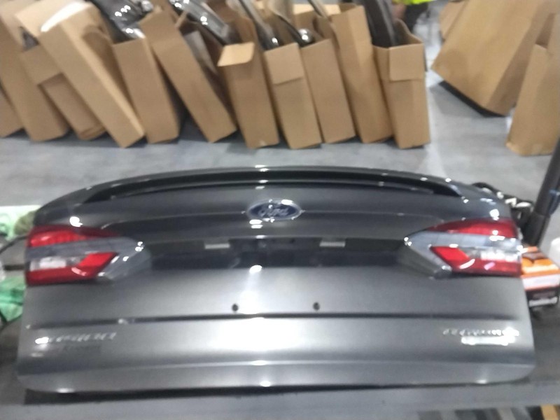 2019 Ford Fusion Grey Deck Lid OEM Used with Rear View Camera & Spoiler