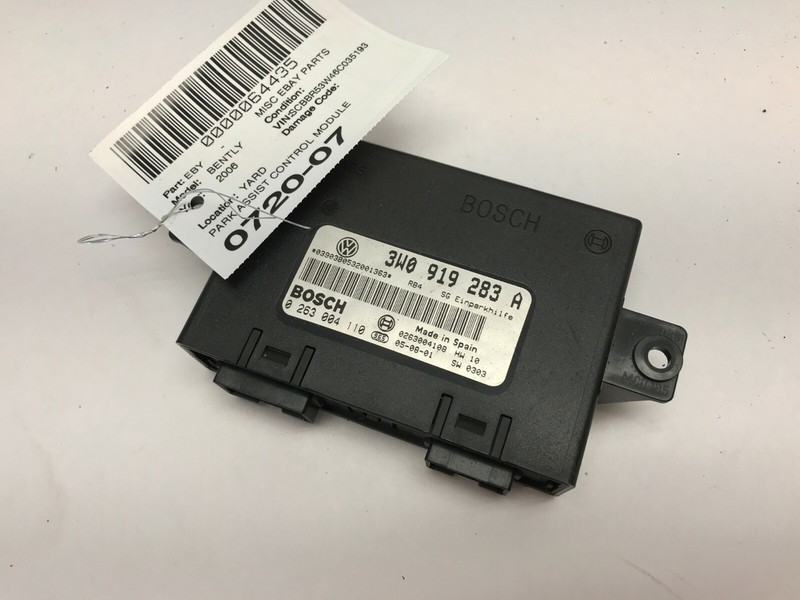 06-12 BENTLEY CONTINENTAL FLYING SPUR PARK ASSIST MODULE OEM PDC CONTROL