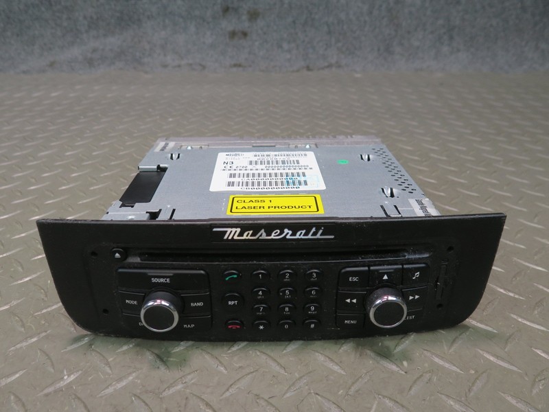 2008-2019 MASERATI GRANTURISMO M145 RADIO CD PLAYER RECEIVER HEAD UNIT 00280752