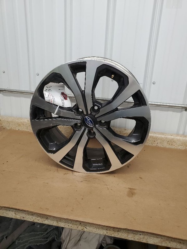 Wheel 18x7 Alloy With Machined Face 5 V Spoke Fits 19-21 FORESTER 277504