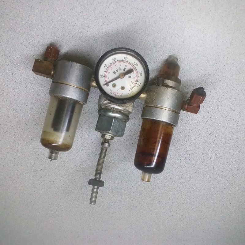 Monnier (111-3000-1) Pneumatic Regulator w/ Filters (204-300-1)